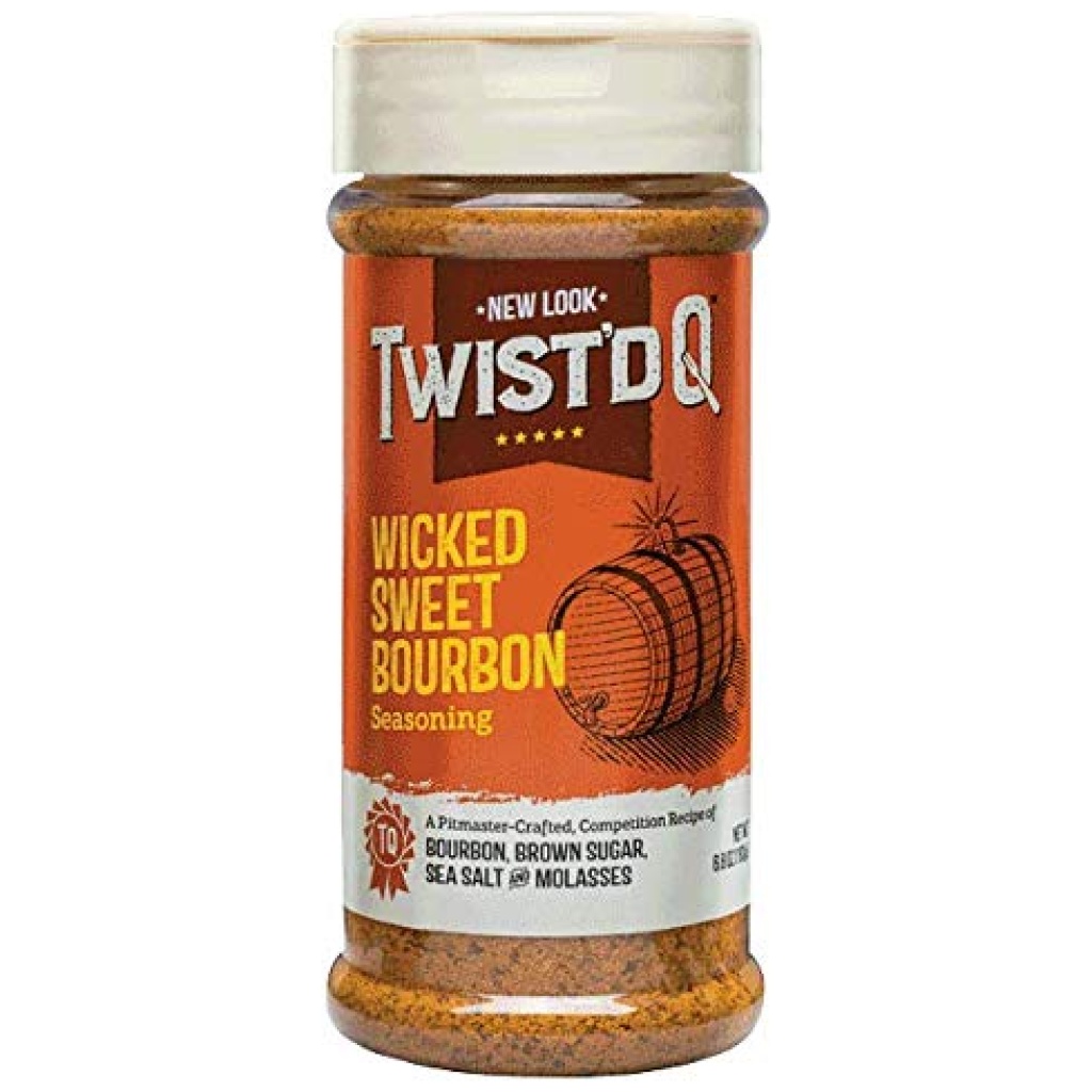 Twist'd Q Wicked Sweet Bourbon Seasoning Stockyard BBQ Supply