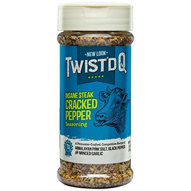 Twist'd Q Insane Steak Cracked Herb Seasoning Stockyard BBQ Supply