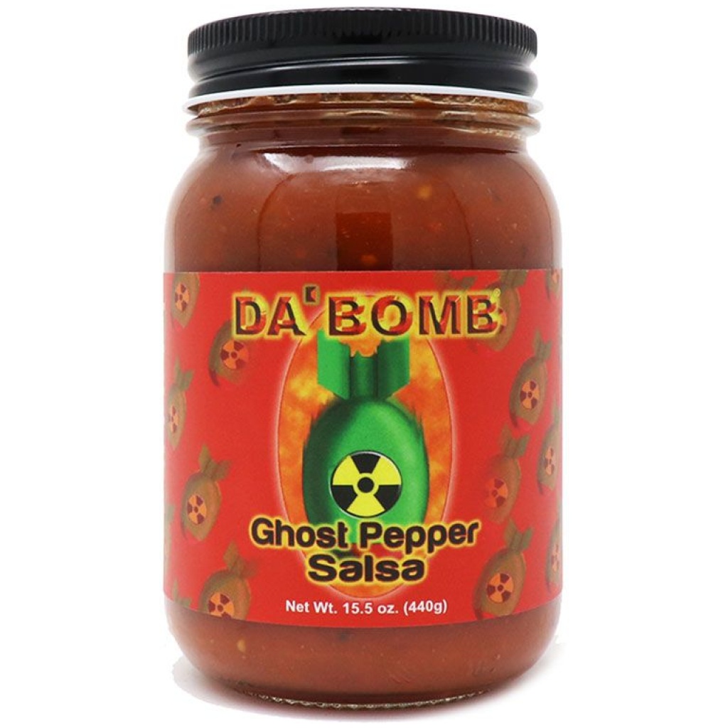 Da' Bomb Ghost Pepper Salsa Stockyard BBQ Supply