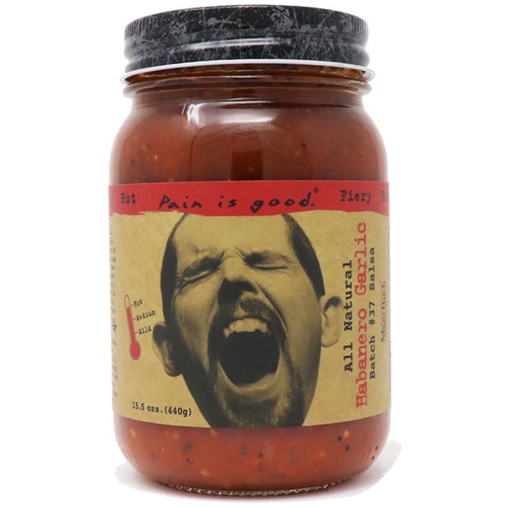 Pain is Good Batch #37 Habanero Garlic Salsa - Stockyard BBQ Supply