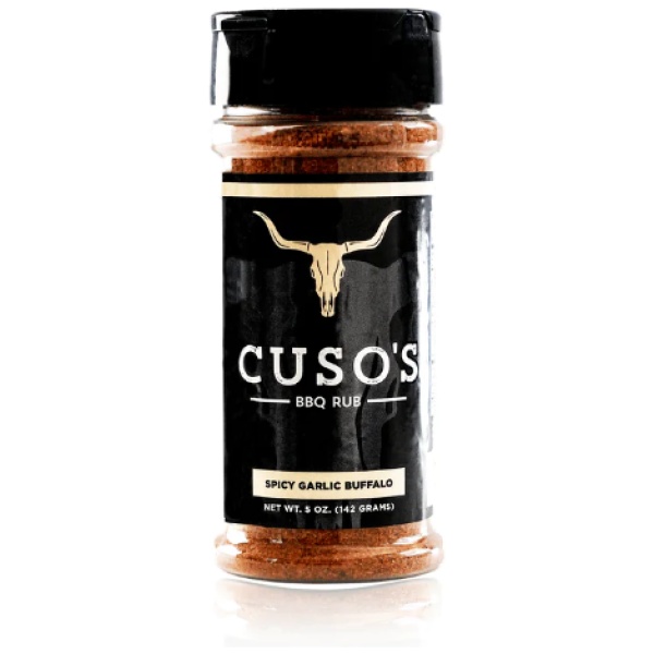 Cuso Cuts - Cuso's Spicy Garlic Buffalo Seasoning - BBQ Rub - 5.0 oz