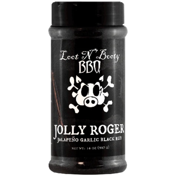 Loot N Booty - Jolly Roger Jalapeno Garlic Black Rub