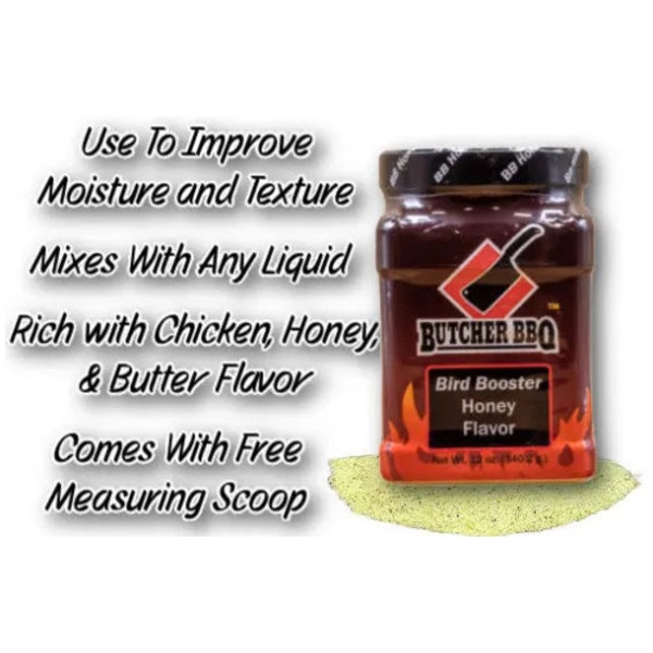 Butcher BBQ - Bird Booster Honey - 12 oz - Image 2