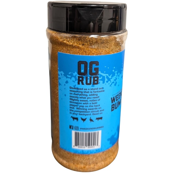 Weekend Bum BBQ - O.G. Rub - Large 12.5 oz - Image 2