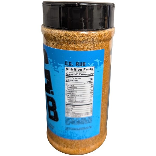 Weekend Bum BBQ - O.G. Rub - Large 12.5 oz - Image 3